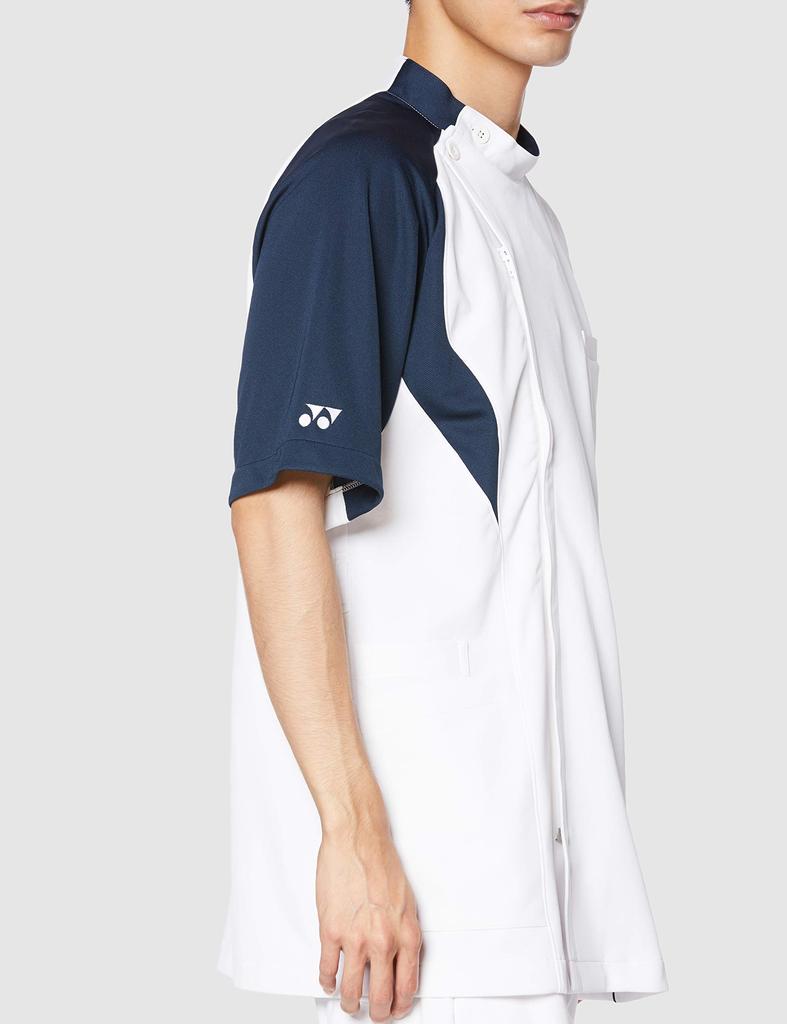 Kiraku Jacket CY854 01 White Japan L To Japanese Size That Absorbs Sweat and Dries [YONEX] Men's (equivalent L) Quickly.