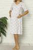 Maternity Tunic Nightgown Short Sleeve Lycra