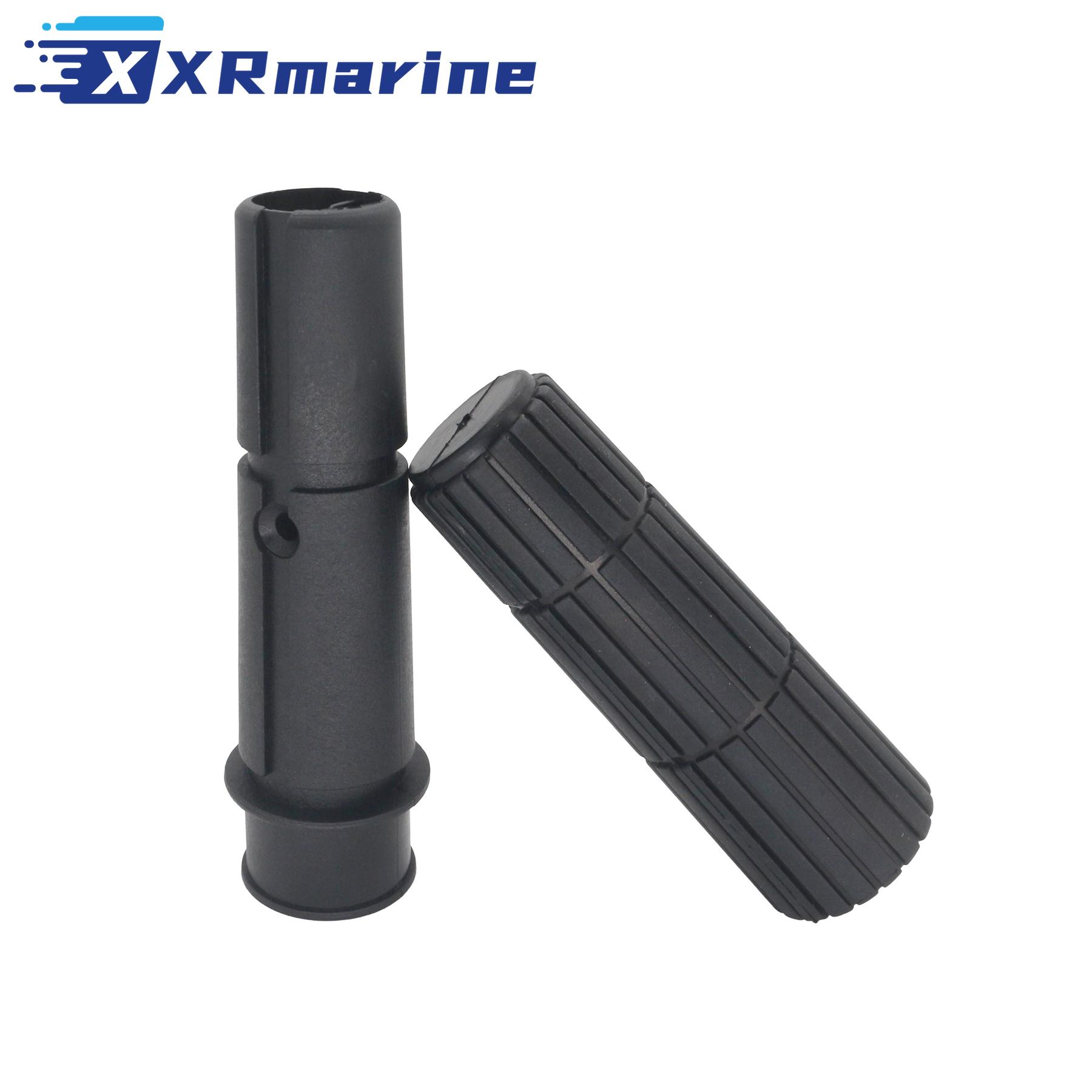 

Boat Motor Outboard Steering Handle Grip Kit 6F6-42177-A0 for Yamaha 25-75 HP Replaces 664-42119-00 6G1-42117-00 6N0-G2177-00 Handle Grip Kit