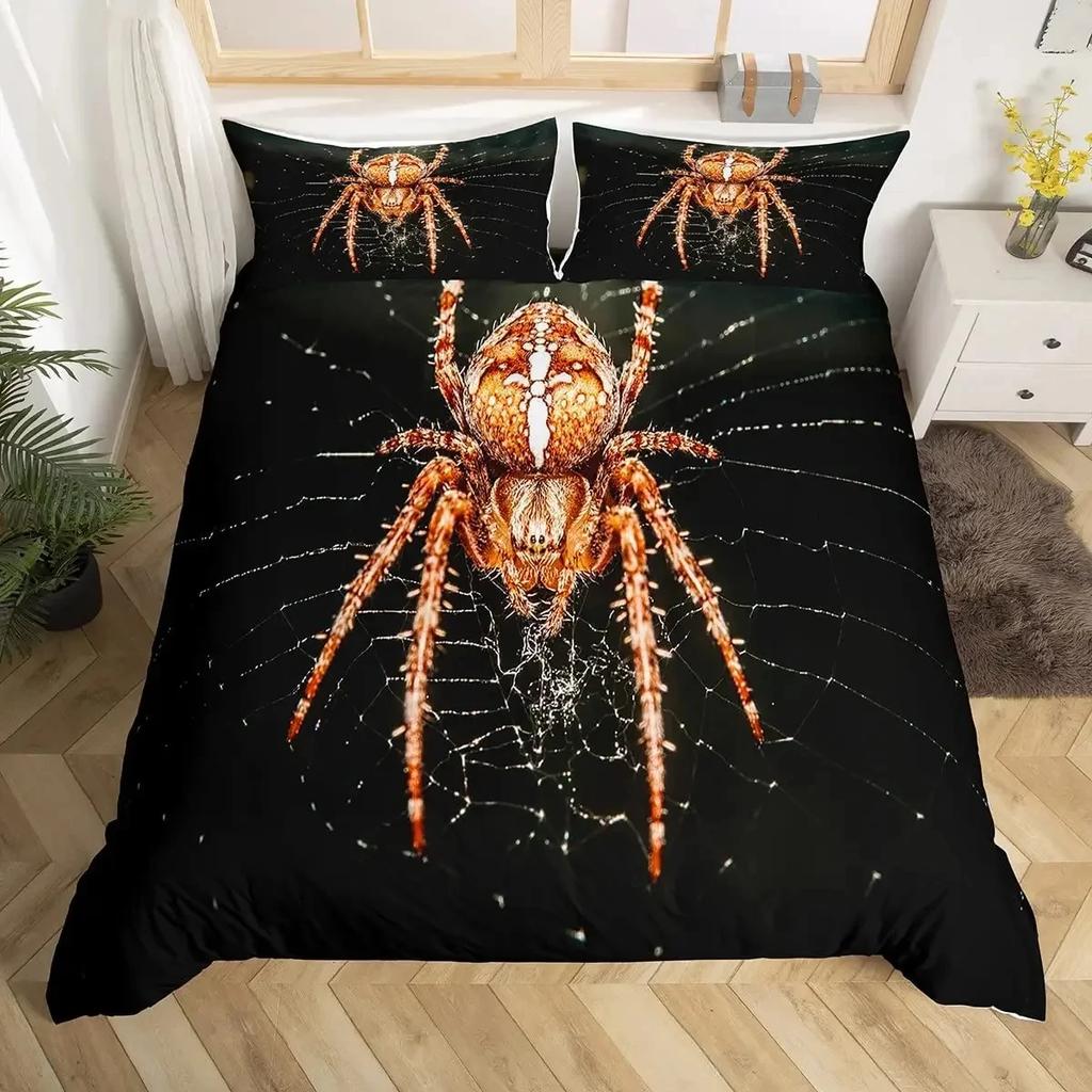 Bedding Duvet Cover Sets3D Dead Sugar Skull Girl Kissing Skull Home Bedding Set.Included: Duvet CoverPillowcase