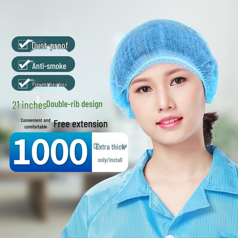 Breathable Dustproof Non-Woven Disposable Chef & Catering Hat