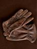First Layer Cowhide Retro Riding Gloves - Irregular Color, Outdoor Protection & Driving Handling Gloves