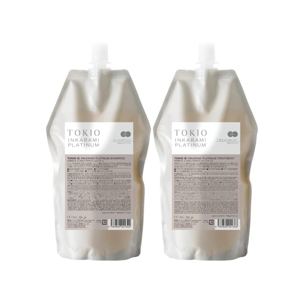 TOKIO IE Инкарами Платиновый Шампунь 700мл и Кондиционер 700г Набор