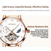 Orologi Meccanici Multifunzione JINSHIDUN, Eleganti Orologi da Donna Scheletrati Impermeabili
