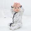 3Pcs Baby Romper Cartoon Print Newborn Boy Jumpsuit Summer Fall Infant Girl Clothes Cotton Onesie