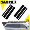For Honda Odyssey 05-2010 ABS Black Door Window Trim Cover Panel Pillar Posts B