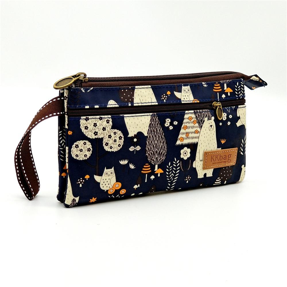 Cartoon Animals Storage Bag Large Capacity Money Pouch Korean Cosmetic Bag  Female