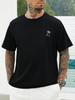 Tropical Palm Tree Print 100 Cotton Men Women Tshirt Summer Autumn Daily Outdoor Sports Party Casual Loose Street Short Sleeve