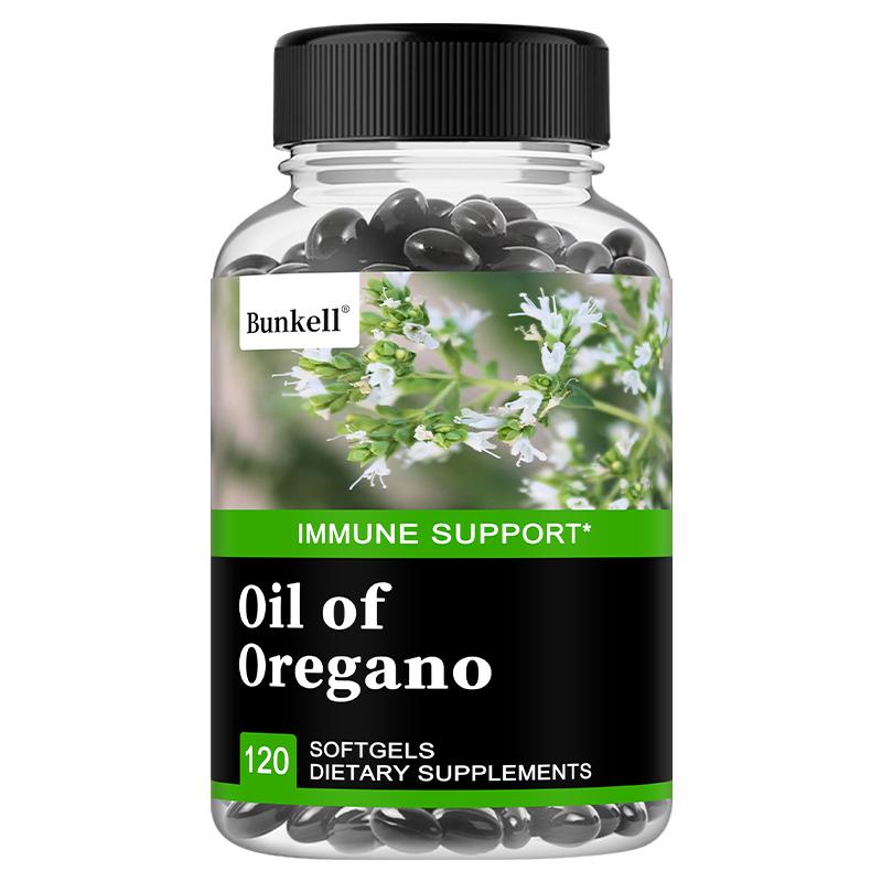 Premium Oil of Oregano Extract Softgels for Seasonal Wellness and Daily Immune Support, 120 Softgels 120PCS