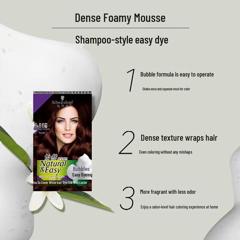 Schwarzkopf Natural & Easy Mousse Hair Dye