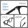 Milan A Retro Tortoiseshell Acetate Eyeglass Frames for Men and Women