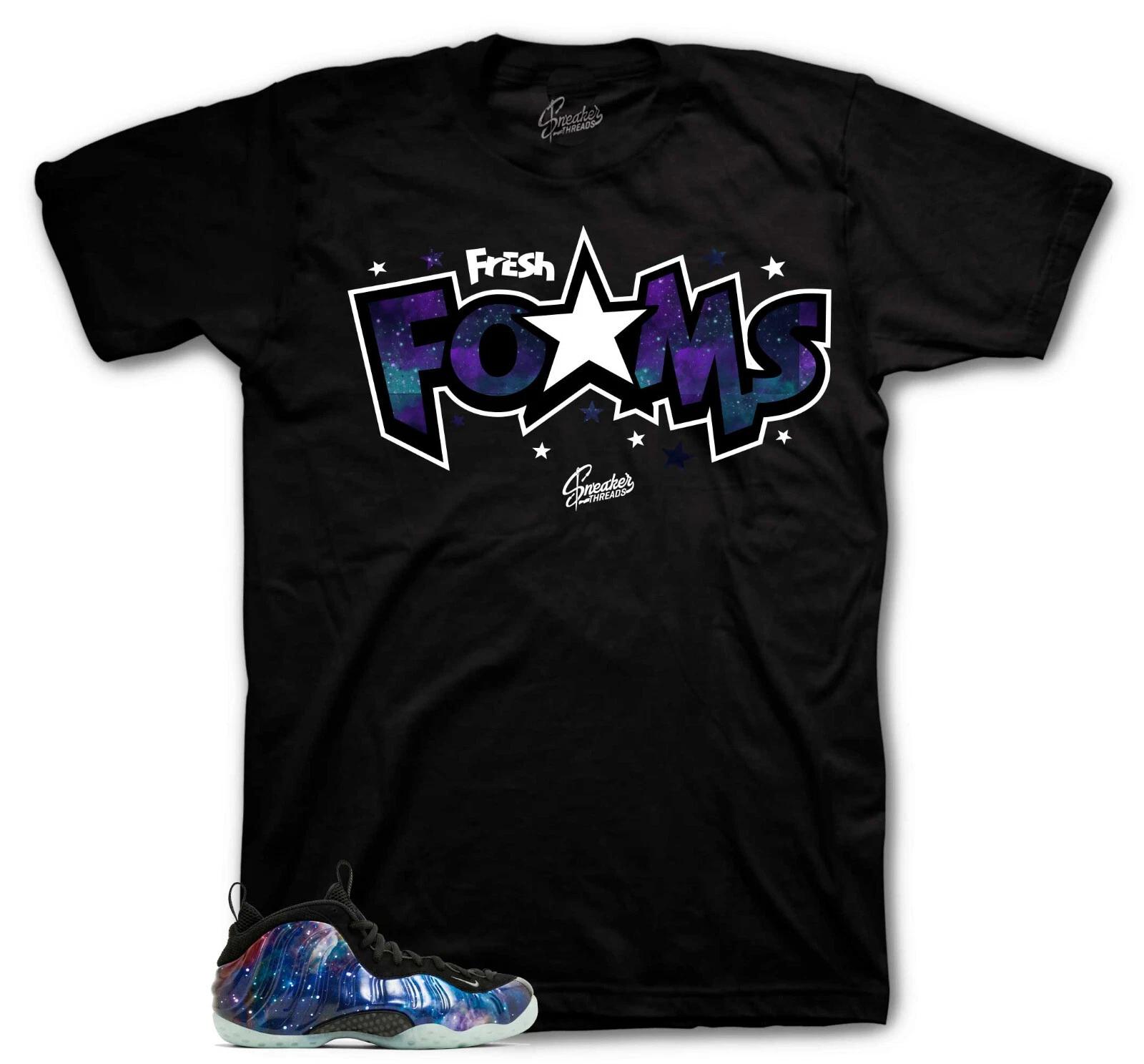 Shirt To Match Foamposite Galaxy Shoes Tee - Fresh Foams Tee 2XL