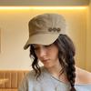 Flat Top Hat Men's Outdoor Sunshade Hat Outdoor Cap Middle-Aged Sunshade Hat