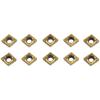 10 Pcs CCMT060204 Carbide Inserts Blades VP15TF Workshop Metalworking Tools Turning Tools Accessories Coated Metal