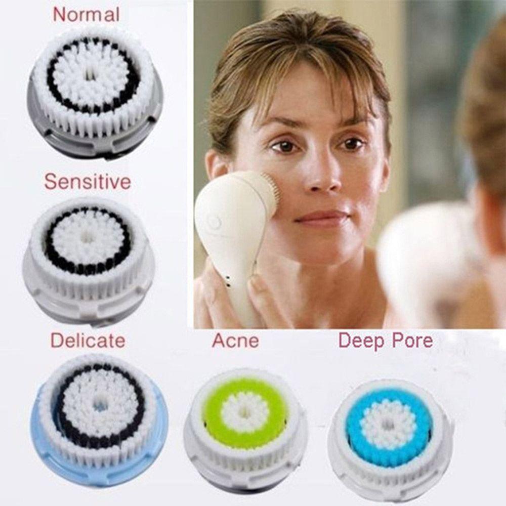 Normal Deep pore Whitening Acne Ultrasonic Sonic Cleansing Brush Replacement Head Facial Cleansers