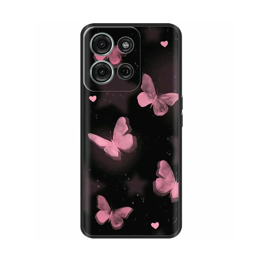 For Motorola Moto G75 Case for Moto G35 G55 G15 Cute Painted Soft Cases Phone Back Cover For Motorola Moto G75 5G MotoG75 Fundas