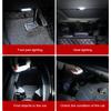 Mini Car Touch Light For Floor Trunk Hood Ceiling USB Rechargeable Magnetic Ambient Lamp Auto Interior Reading Light