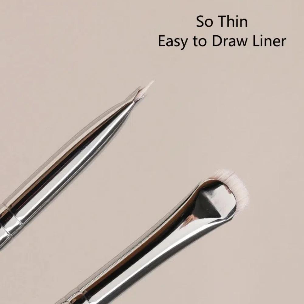 New Curved Makeup Brush Thin Sharp Make Up Brushes Eye Liner Small Eyelid Cosmetic Brush Eye Cosmetic Tools