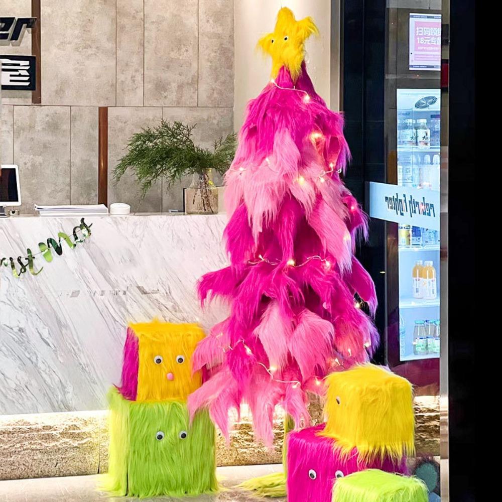 1,8M Zuschneide Stoff Plüsch Nähen Kostüm Streifen DIY Kunstpelz Band Bänder Heimdeko