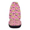 Car Seat Cover Four Seasons Universal Halloween Skull Print Decoration Car Seat Cover Front Row