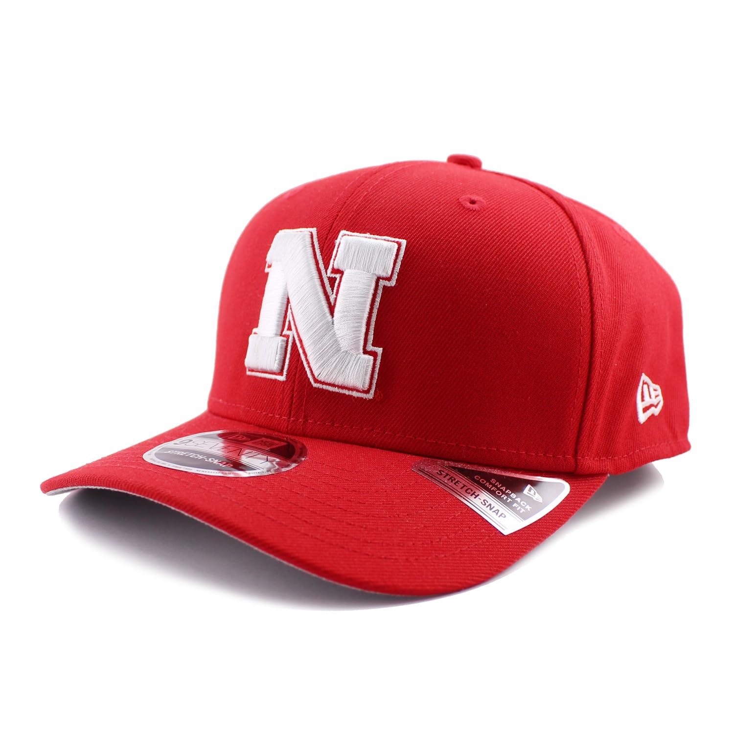 

New Era 9SEVENTY Stretch Snapback Nebraska Cornhuskers NCAA STRETCH SNAPBACK NEBRASKA CORNHUSKERS Hat Cap, CAP, Red, 970SS, Red,