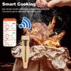 Meat Thermometer with BT 164ft Wireless Thermometer Smart Food Thermometer Temperature Gauge with