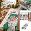 Christmas Table Runner Holiday Home Decor Long Dining Table Cover Cloth for Festive Dining