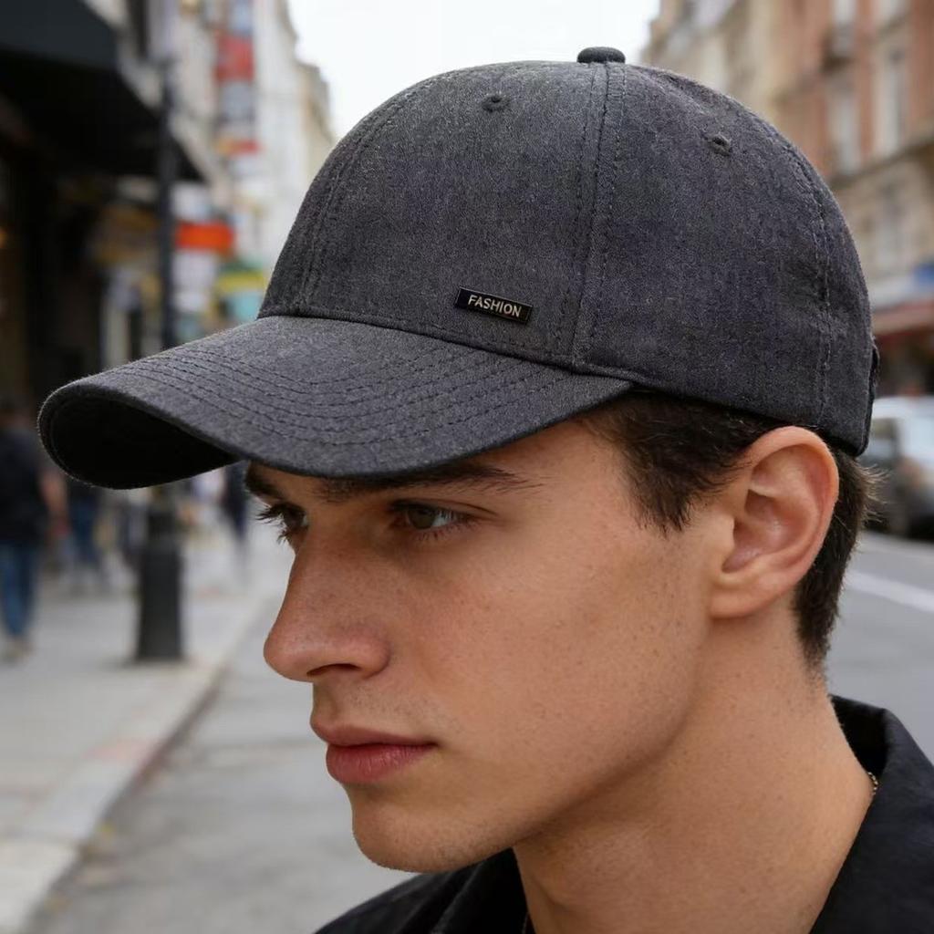 Spring And Summer Men'S Extended Along Baseball Cap Casual Cap In The Elderly Outdoor Sports Visor