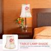 Table Lamp Shade Cloth Lamp Shade Pendant Light Shade Fabric Barrel Lampshade Clip On Bulb Lamp Cover Chandelier Lampshade Replacement for E27 Table