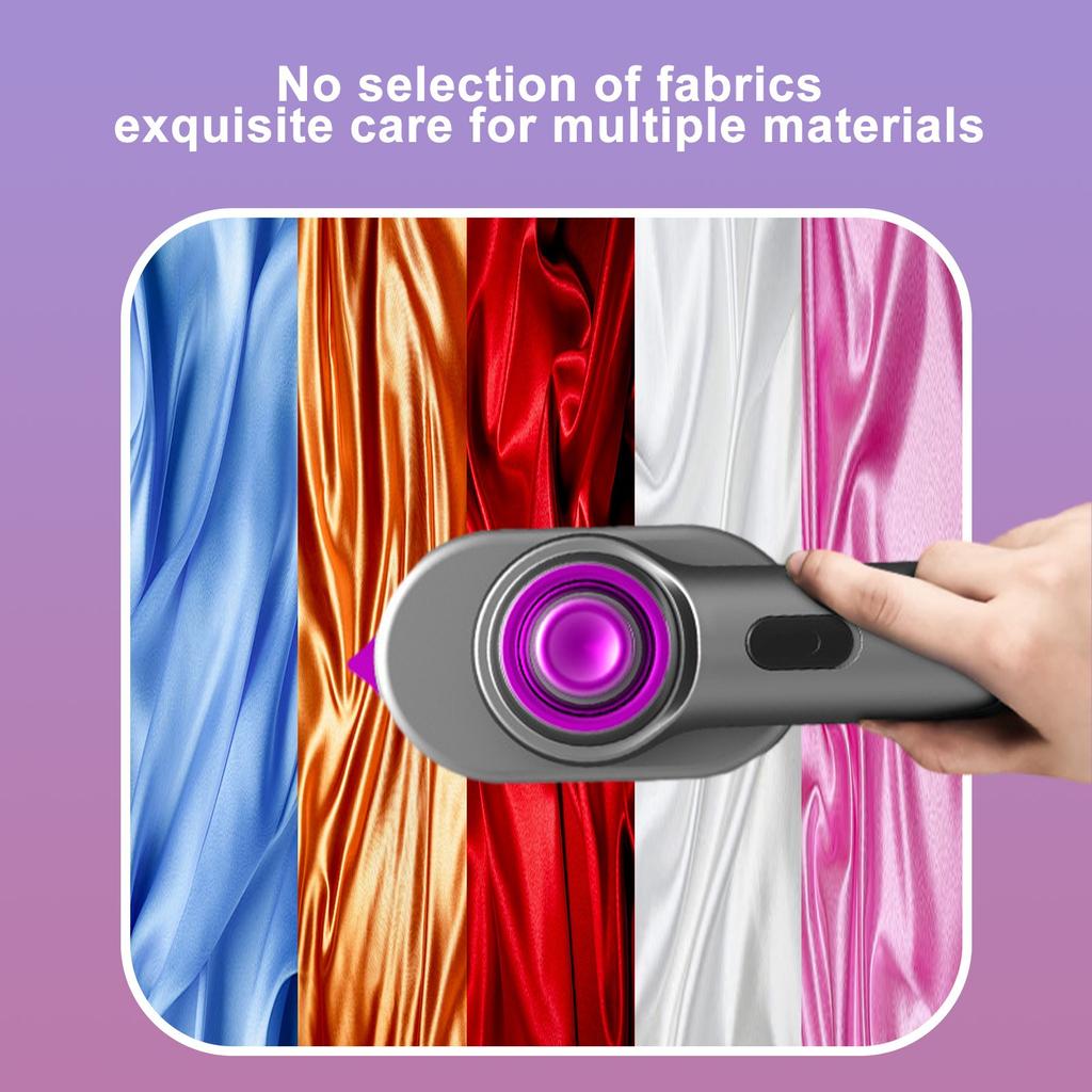 Ulepszona przenośna mini maszyna do prasowania - obrotowy ręczny parowy żelazko - składany podróżny ubiór do ubrań z tkaniny - dobry do domu i podróży