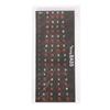 1 Sheet Bass Scales Stickers Fingerboard Note Label Guitar Note Map Fretboard Markers Fingerboard Sticker for Beginners