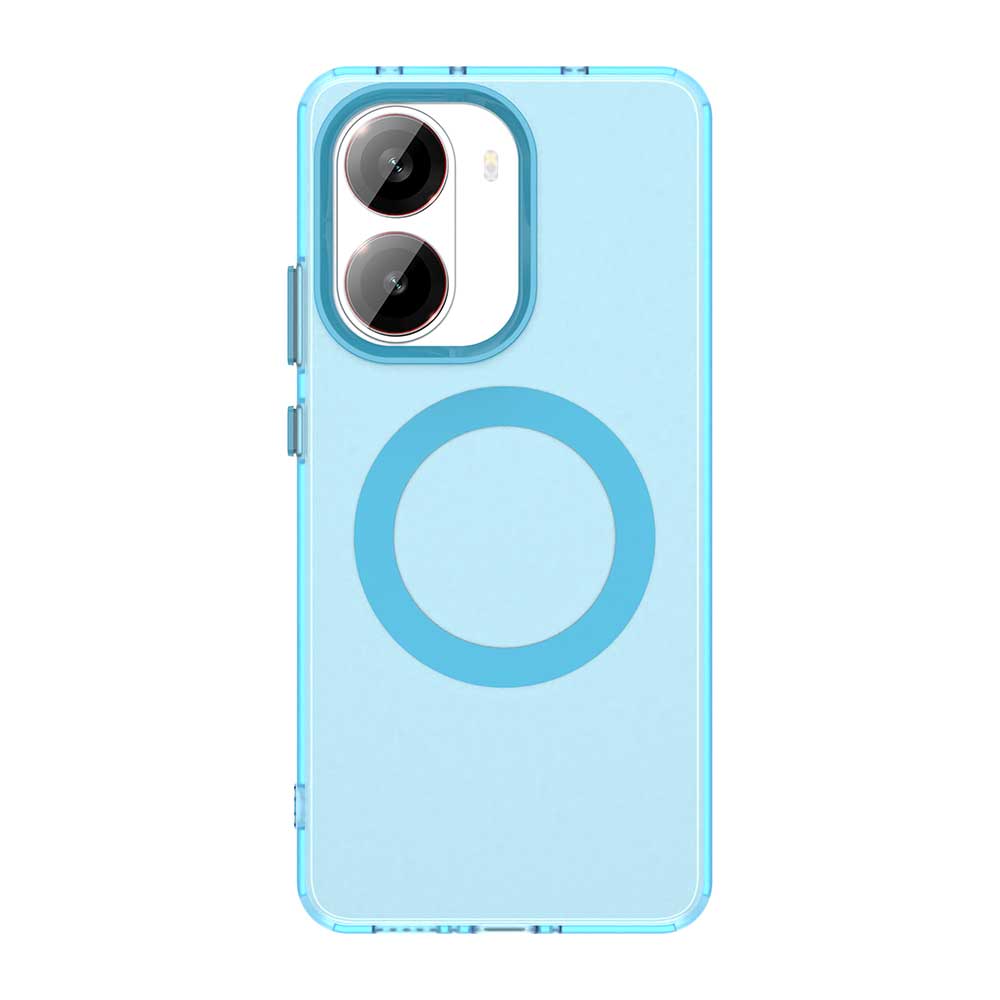 Magsafe Matte Phone Case For Xiaomi Poco X7 Pro Magnetic Wireless Charging For Xiaomi Redmi Turbo 4 Shockproof Back Cover