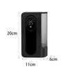 Automatic Liquid Soap Dispenser 500ML Wall Mount Soap Dispenser, Touchless Hand & Dish Soap Dispenser for Bathroom, Kitchen