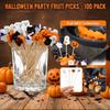 Halloween-Spieße (100er-Packung) für Party-Snacks, Vorspeisen und Spieße