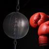 Colaxi Durable Boxing Ball Double-Ended Punching Bag for Sparring Muay Thai Workouts, Black