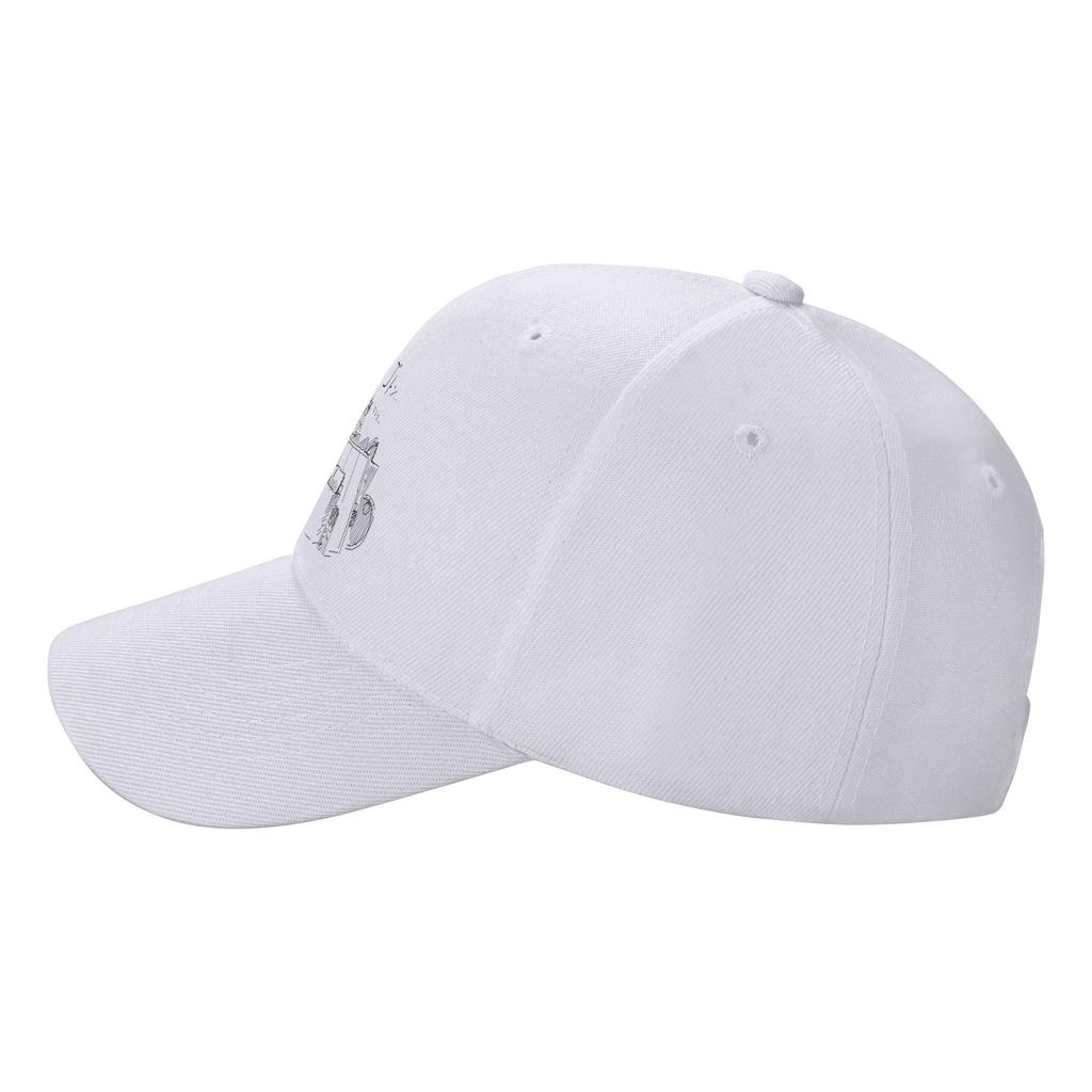 Fashion Pure Color Dad Curved Brim Baseball Cap Luxury Women Cap