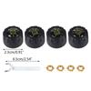 Tire Pressure Monitoring System,Waterproof External Sensors TPMS Bluetooth-compatible TPMS for Smartphones
