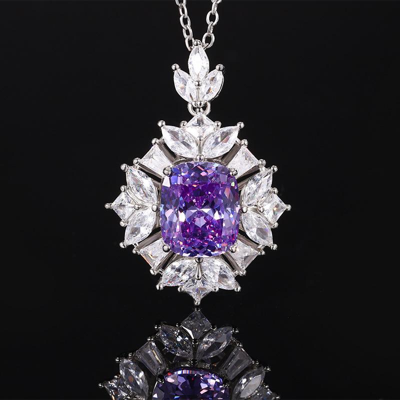 Jewelry Copper Bottom Gold-Plated Simulation Bird'S Nest Cut Orange Red Blue Simple Set Female 10 * 12