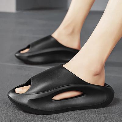 Mode Herren Hausschuhe Sommer EVA Weichsohle Plateau Pantoletten Unisex Sneaker Sandalen Lässige Strandschuhe Damen Indoor Outdoor Große Größe