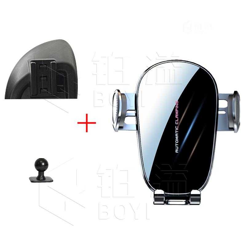 Handyhalter Auto für Porsche Cayenne 2010-2015 Mobiler Halter Spezielle Feste Halterung Basis kabelloser Lade Ständer Innenraum