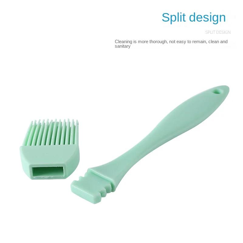 Silicone Brush for BBQ, Oil Brush for Cooking and Baking, Kitchen Tools for Home, 1 Set