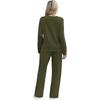 Plus Size Women's Fashion Long Sleeve Long Pants Set Casual Two-Piece Suit New Autumn Collection Comfortable Sets