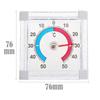1pc Temperature Thermometer Window Indoor Outdoor Wall Garden Home Graduated Disc Measurement