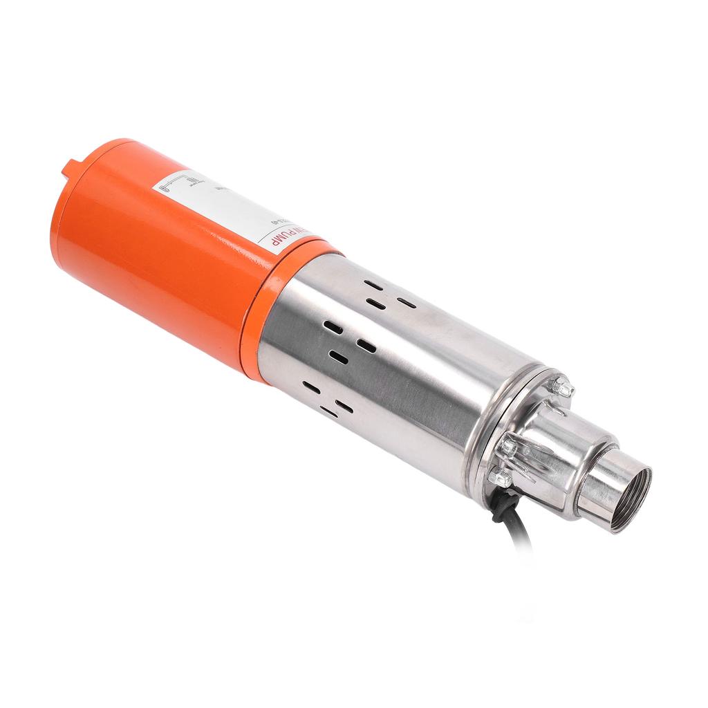 DC Solar Pump Copper Motor Deep Well Submersible Water Pump Stainless Steel Set Kit 24V