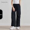 SZ Spring/Summer High-Waist Slimming Joggers – Loose, Straight-Leg, Sun-Protective Outdoor Fitness Pants