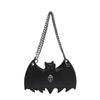 Fashion Creative Bat Woman Small Pu Chain Crossbody Bag For Daily Use