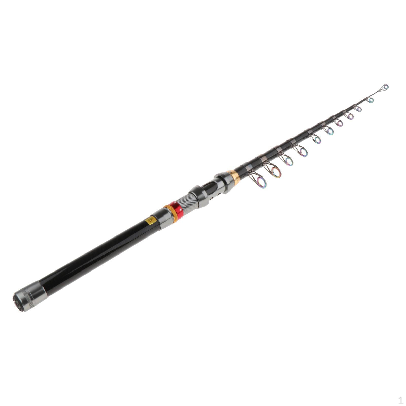 

Carbon Fiber Fishing Rod Ultralight Telescopic Sea Pole 1.8-3.6m 3.6m