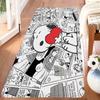 Cartoon S-Snoopy Anime Entrance Door Mat Washable Non-Slip Living Room Sofa Chairs Area Mat Kitchen Welcome Doormat