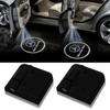 Hot W204 2025 Hot New 2pcs Car Logo Welcome Light Laser projector lamp For Mercedes benz AMG A B R G Class GLK GLA C200 E200 car