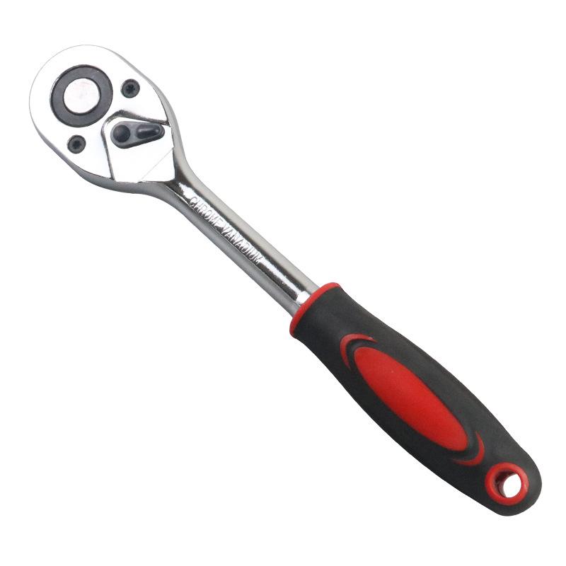 Fly Ratchet Wrench Set: Large, Medium, Small - 24T Straight, 72T Bent, Quick Release, Reversible, Auto Repair Tools